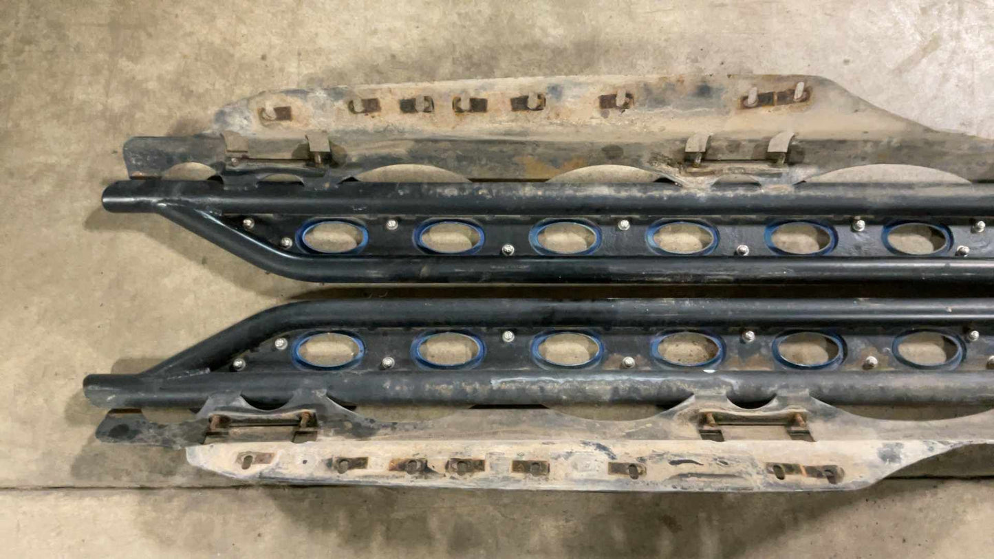 2007-2018 Jeep Wrangler JKU 4 Door Poison Spyder Running Boards 110675