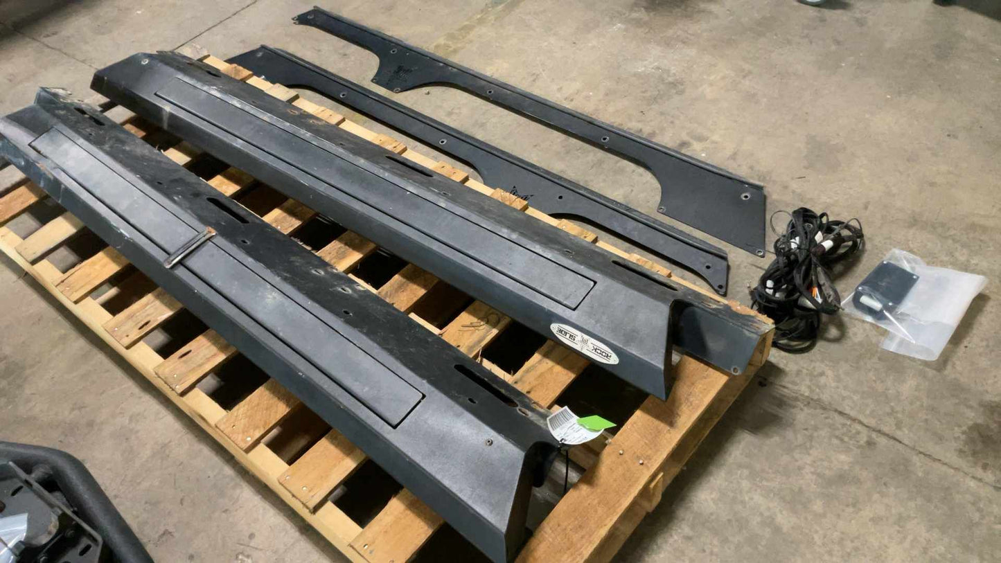 2007-2018 Jeep Wrangler JKU Rockslide Aftermarket Power Rock Sliders 167754