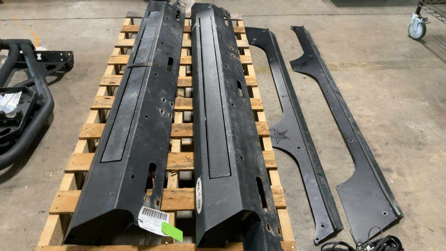 2007-2018 Jeep Wrangler JKU Rockslide Aftermarket Power Rock Sliders 167754