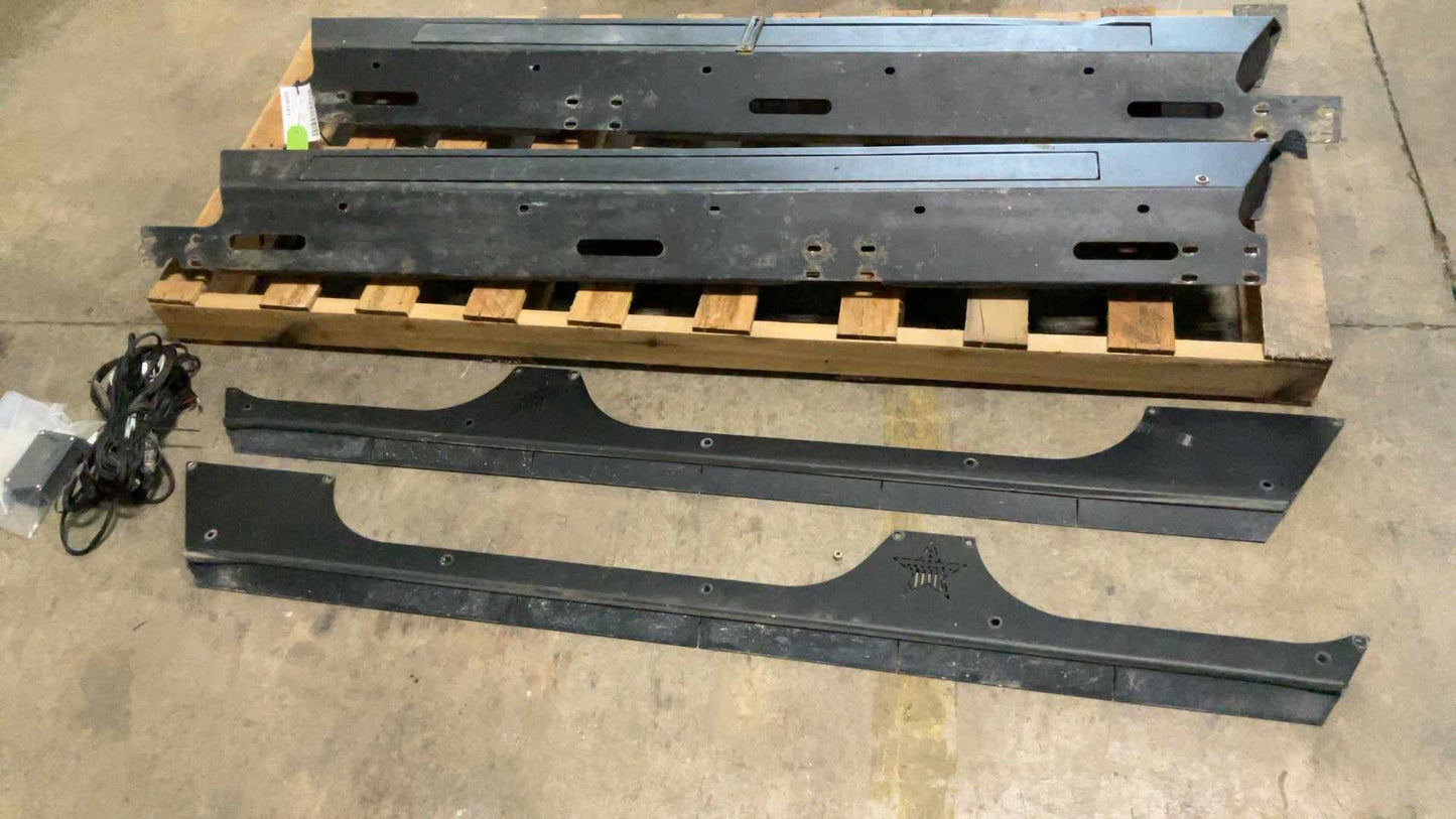 2007-2018 Jeep Wrangler JKU Rockslide Aftermarket Power Rock Sliders 167754