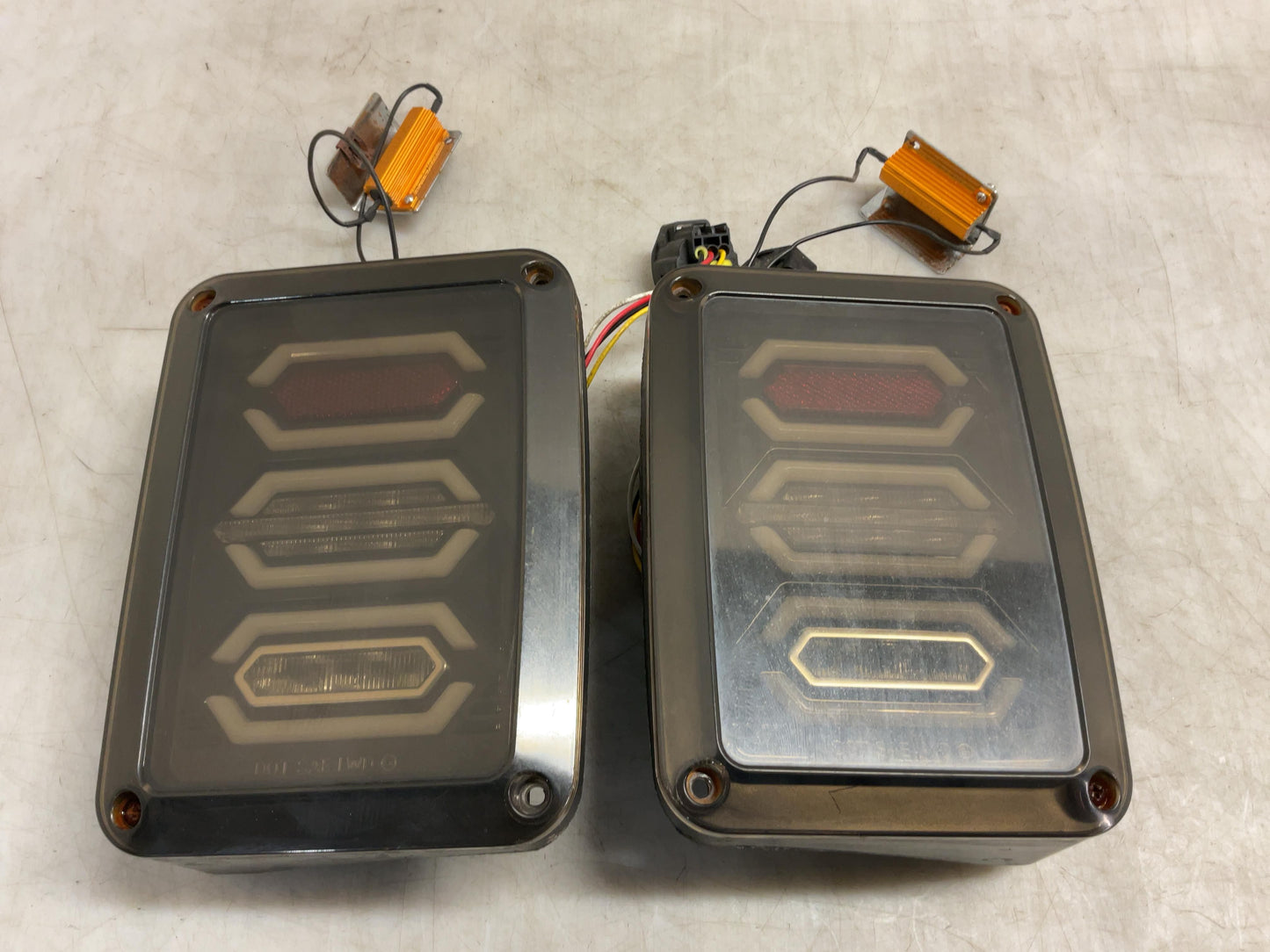 2007-2018 Jeep Wrangler LED Tail Lights 165168