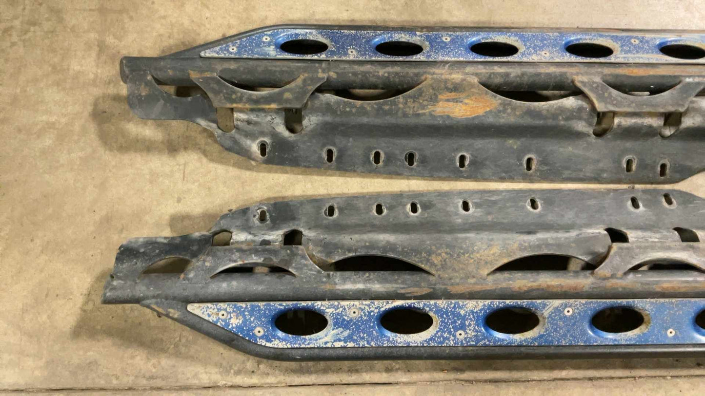 2007-2018 Jeep Wrangler JKU 4 Door Poison Spyder Running Boards 110675