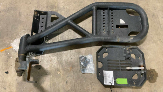 2011-2018 Jeep Wrangler Spare Tire Carrier for Stock Hardrock Rear Bumper 171756