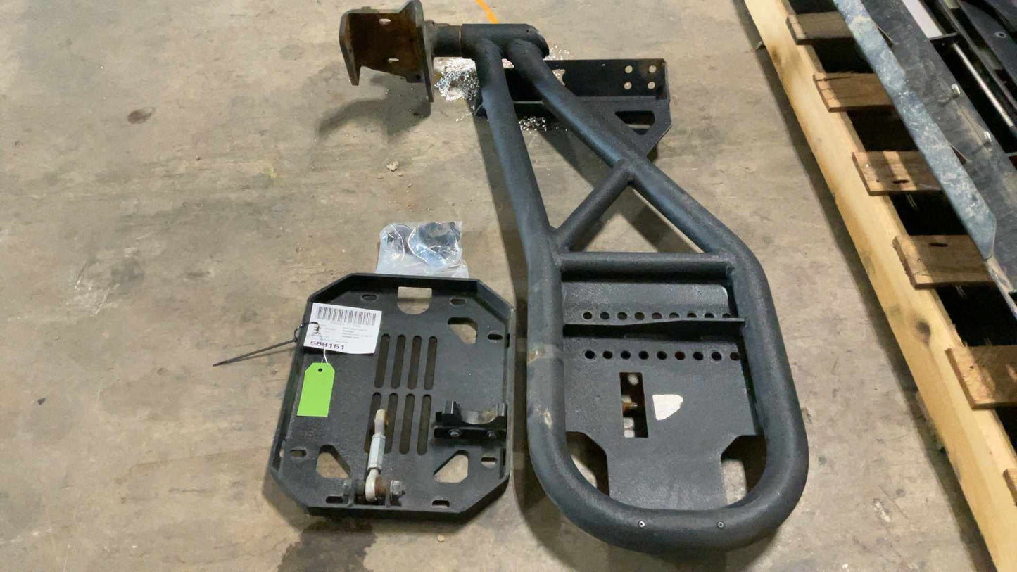 2011-2018 Jeep Wrangler Spare Tire Carrier for Stock Hardrock Rear Bumper 171756