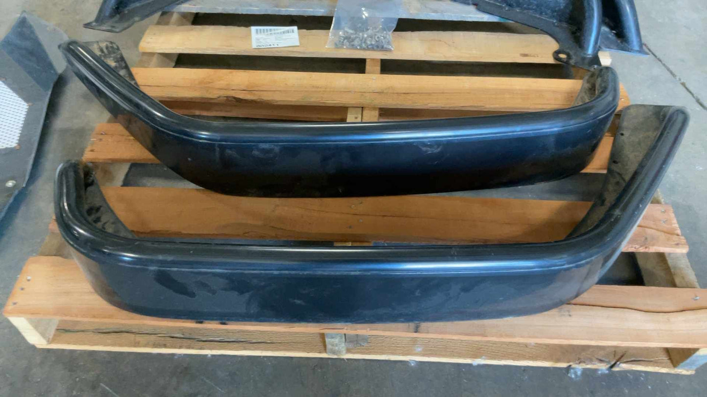 2007-2018 Jeep Wrangler Poison Spyder Steel Flat Fenders w/ Liners 162063