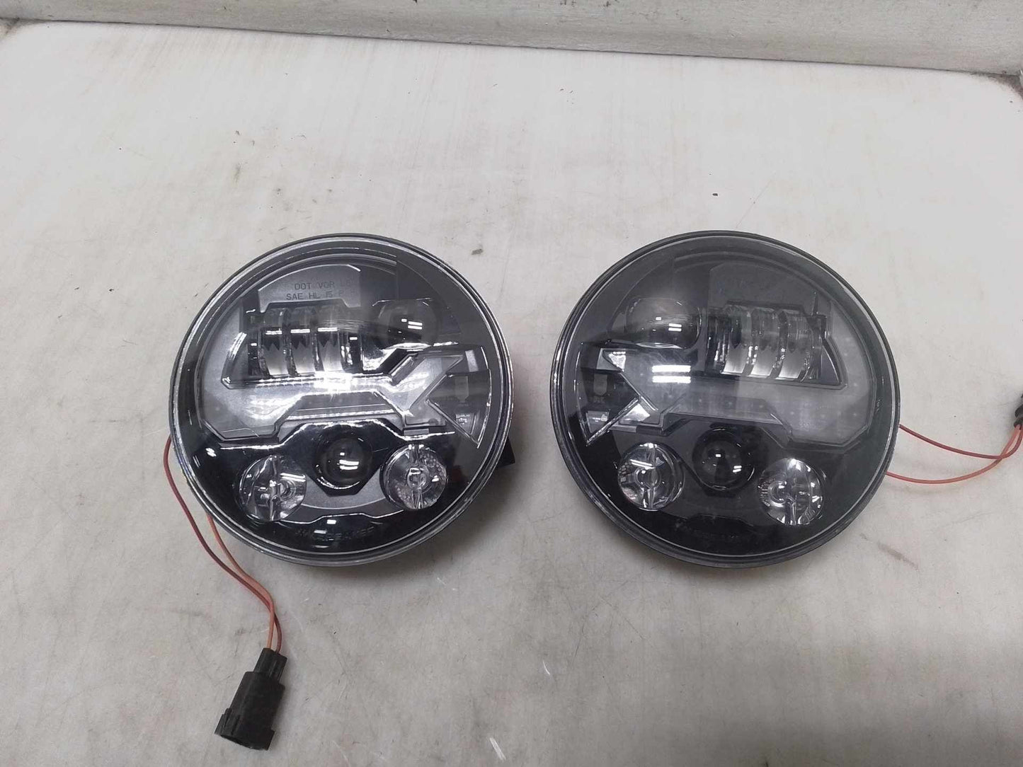 2007-2018 Jeep Wrangler JW Speaker EVO J3 LED Headlights 163869