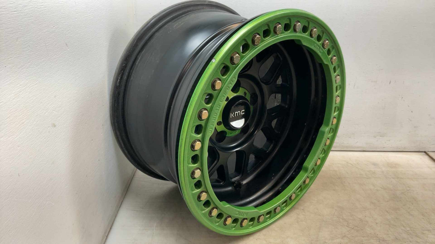 2007-2025 Jeep Wrangler KMC Grenade Crawl Beadlock Wheels 17x9 - 172374