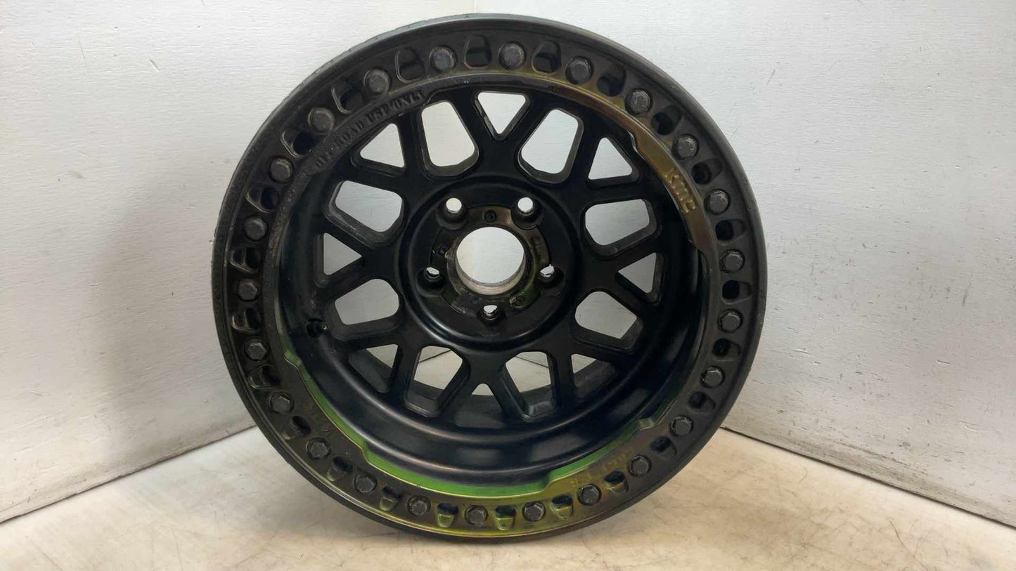 2007-2025 Jeep Wrangler KMC Grenade Crawl Beadlock Wheels 17x9 - 172374