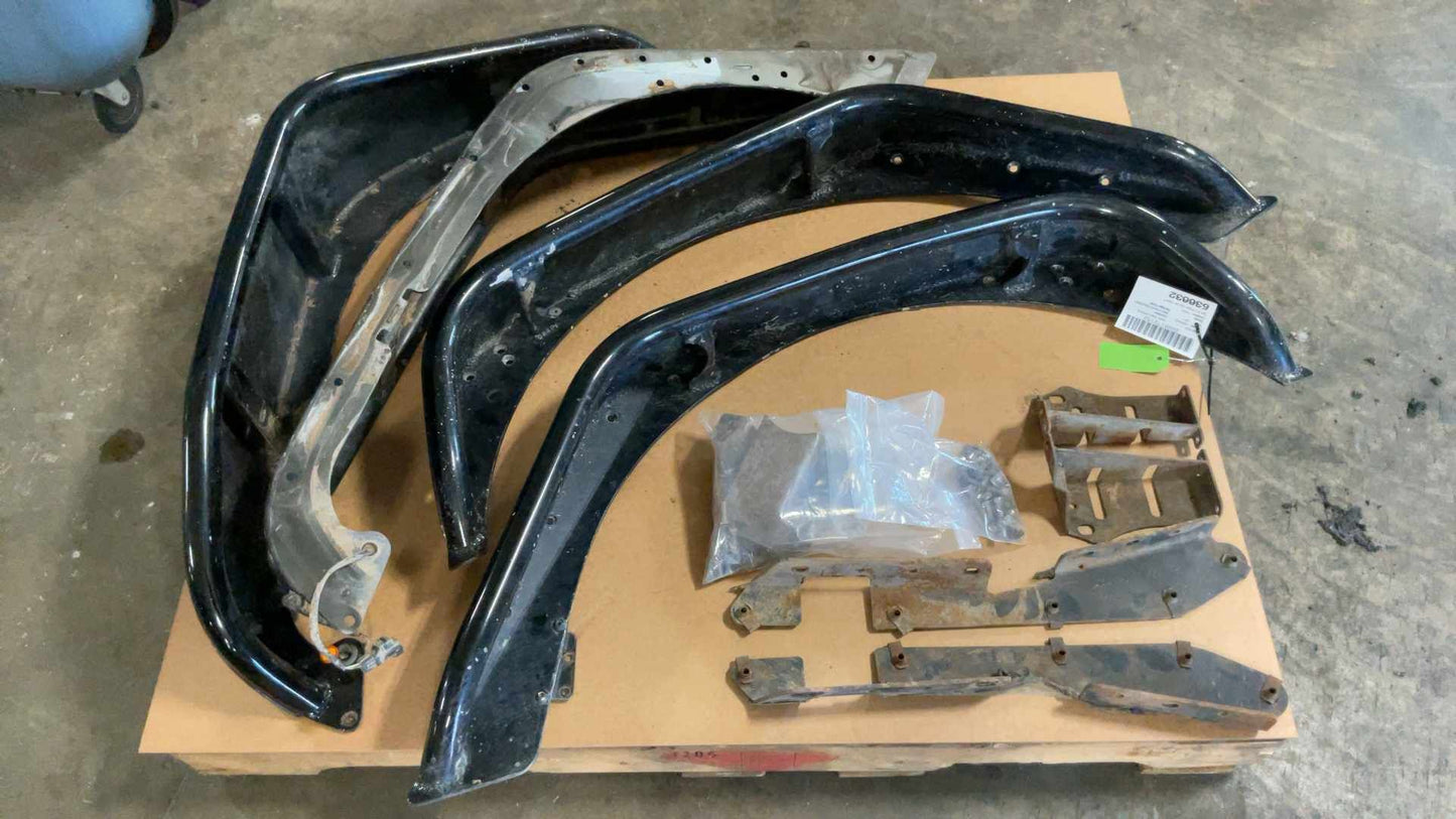 2007-2018 Jeep Wrangler Poison Spyder Steel Flat Flares 172152