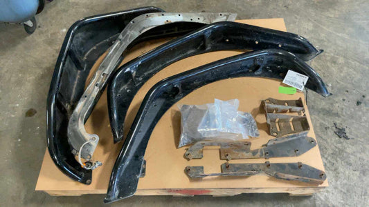 2007-2018 Jeep Wrangler Poison Spyder Steel Flat Flares 172152