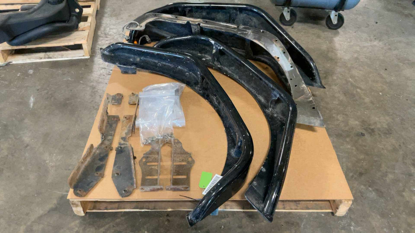 2007-2018 Jeep Wrangler Poison Spyder Steel Flat Flares 172152