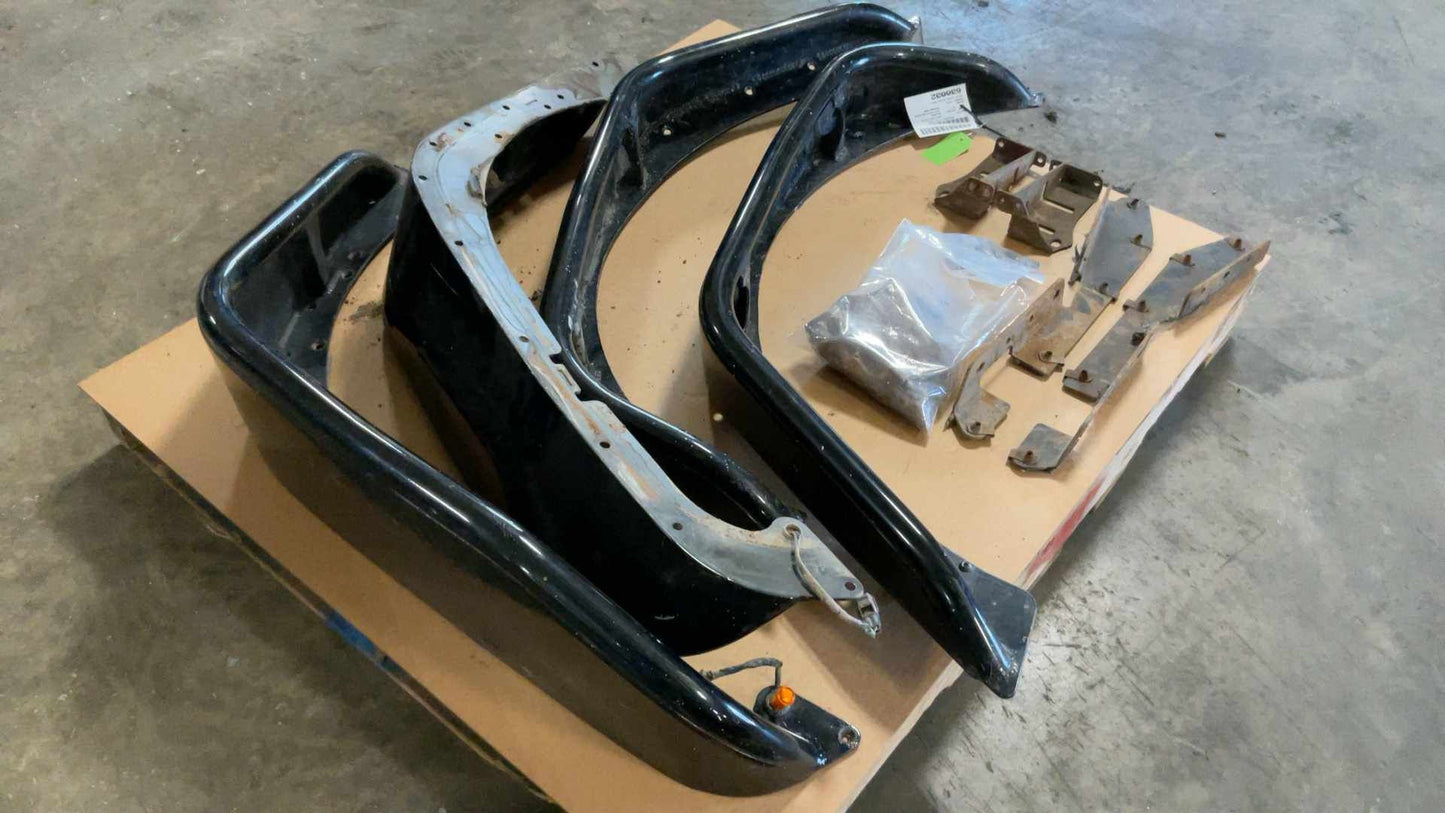 2007-2018 Jeep Wrangler Poison Spyder Steel Flat Flares 172152
