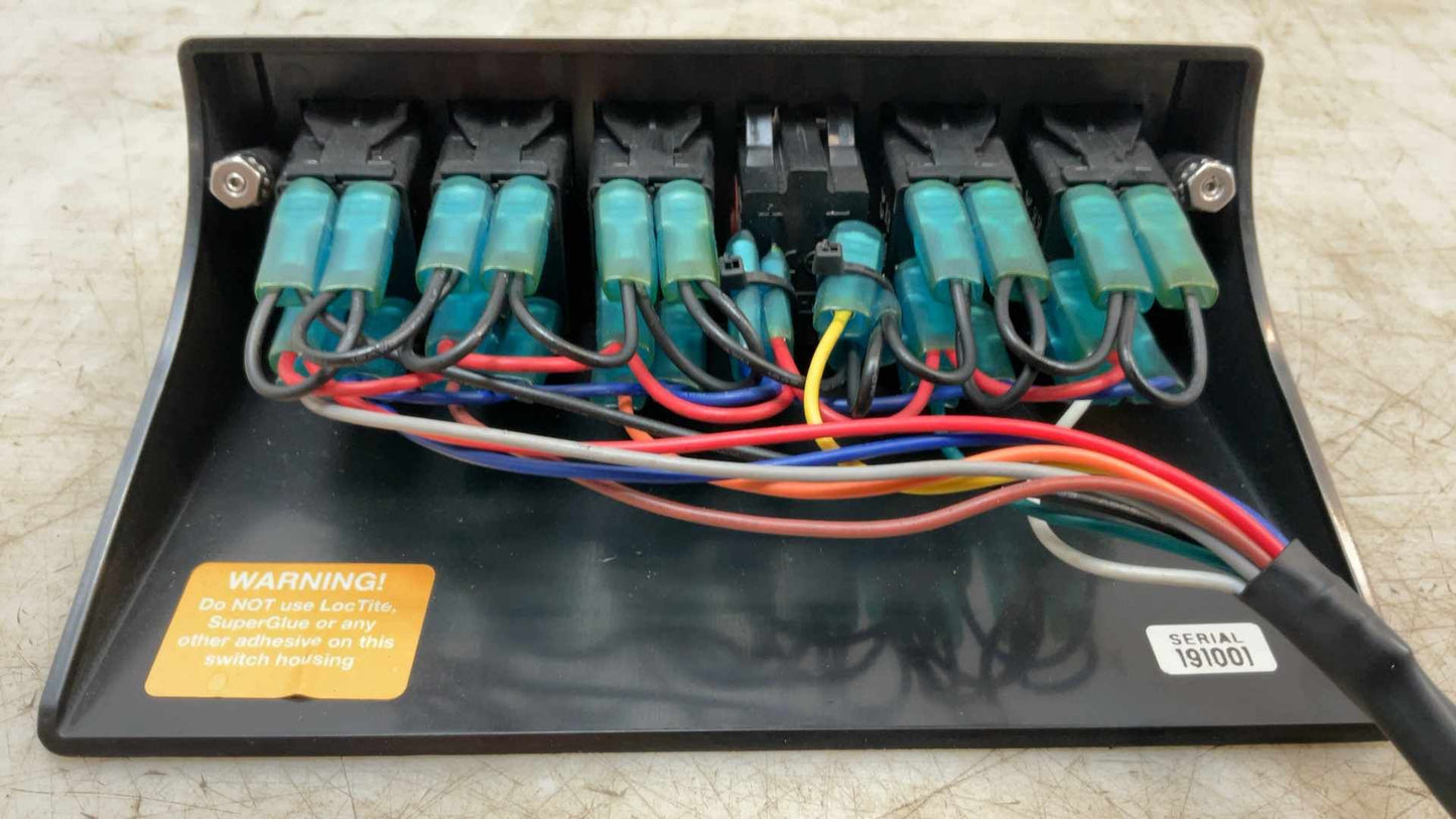 2007-2018 Jeep Wrangler Upper Center Switch Panel 177011