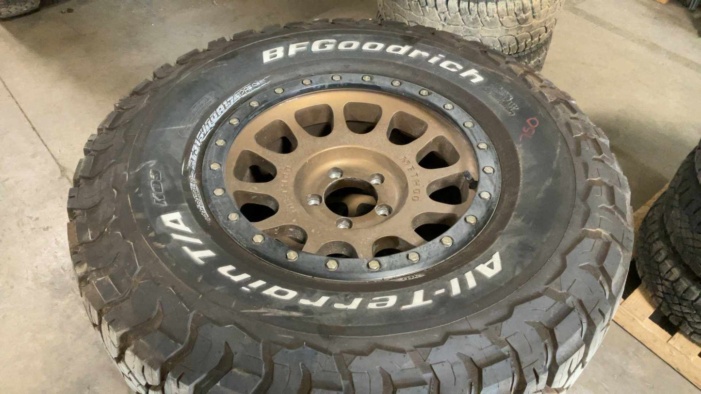2007-2025 Jeep Wrangler 315/70r17 BFG KO3 w/ Method Wheels 156753