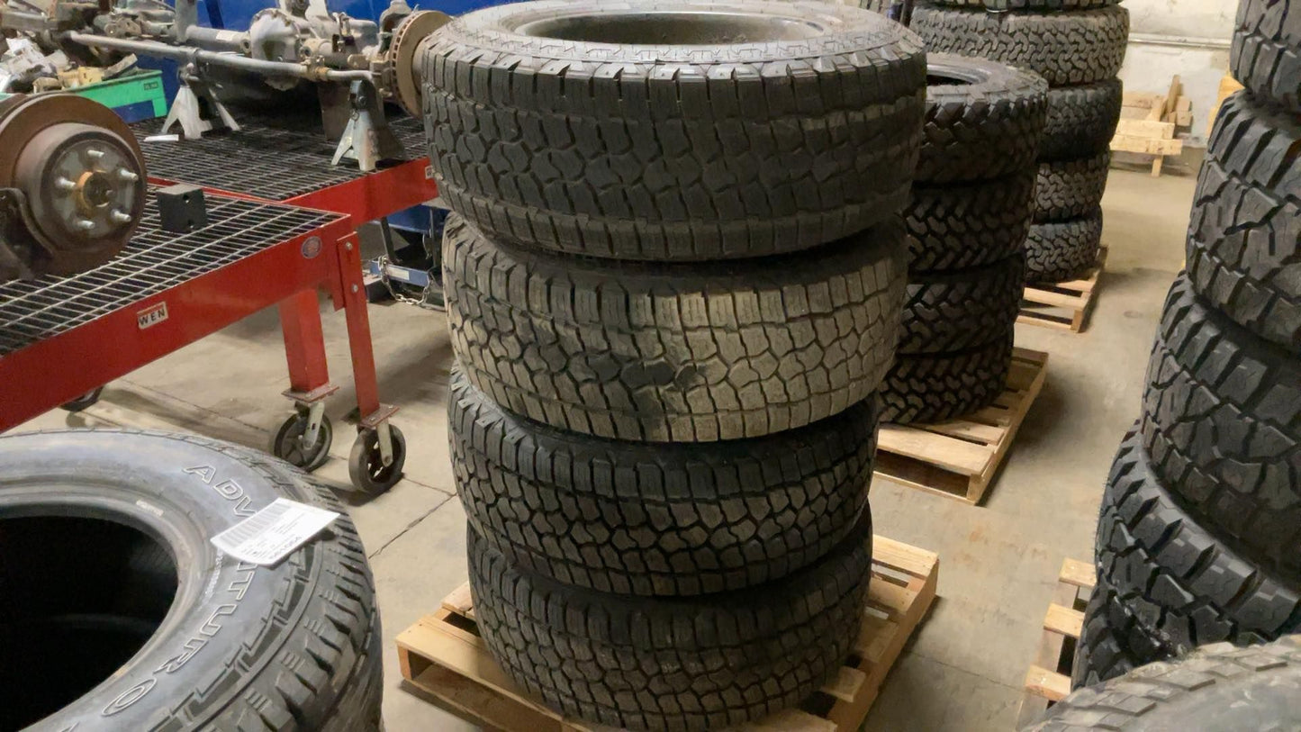 2007-2025 Jeep Wrangler Aftermarket Wheels/Tires 35x12.50r20 Milestar A/T w/ Moto Metal Wheels 83905