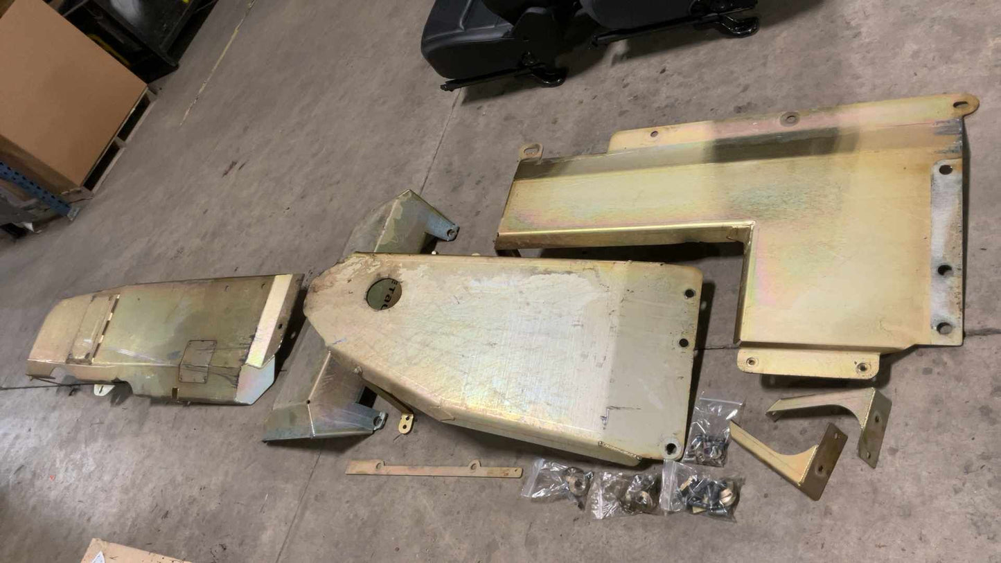 2018-2023 Jeep Wrangler JLU 4 Door Metalcloak Skid Plates (Diesel Engine) 108401
