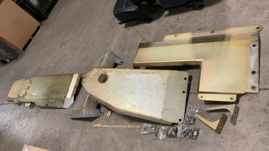 2018-2023 Jeep Wrangler JLU 4 Door Metalcloak Skid Plates (Diesel Engine) 108401