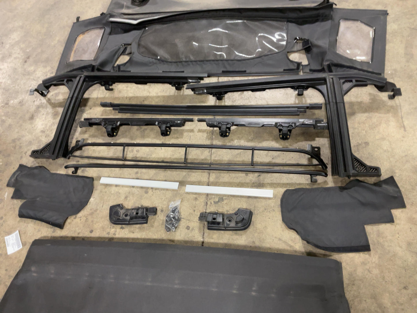 2018-2023 Jeep Wrangler JLU 4 Door Truck Style Complete Top 165513