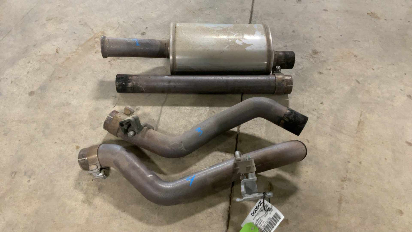 2018-2023 Jeep Wrangler JLU 4 Door Magnaflow Cat Back Exhaust 108894