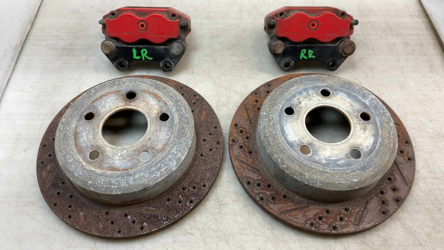 2007-20180 Jeep Wrangler BAER Rear Brake Upgrade Kit 171772