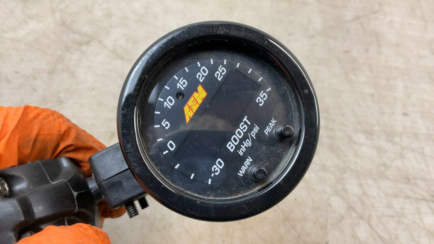 AEM X-Series Boost Gauge 0-35 psi 171765