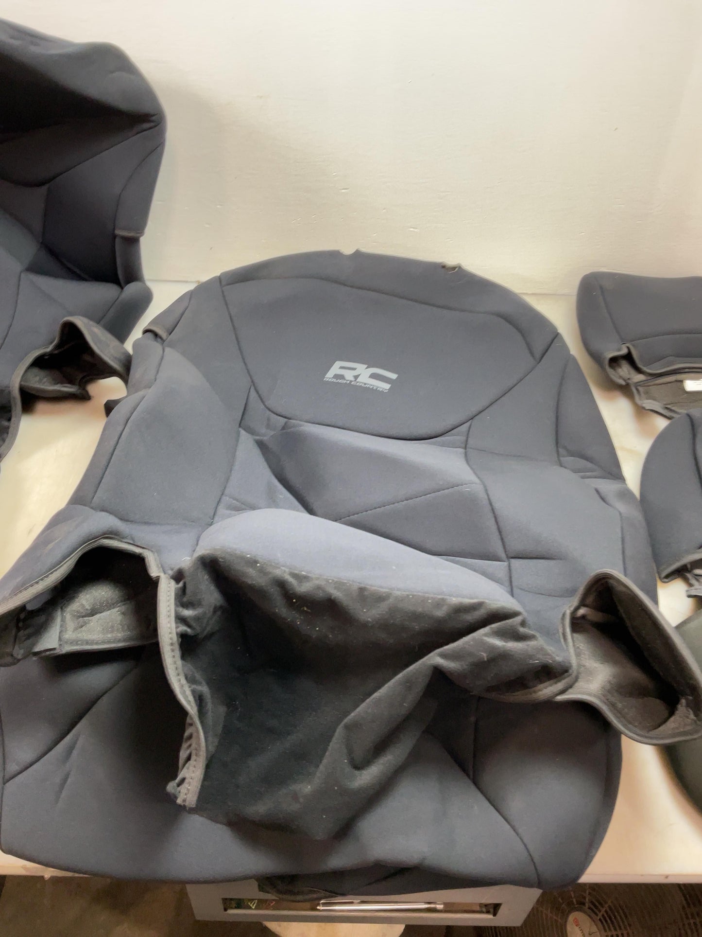 2007-2018 Jeep Wrangler JK 2 Door Rough Country Seat Covers 169386