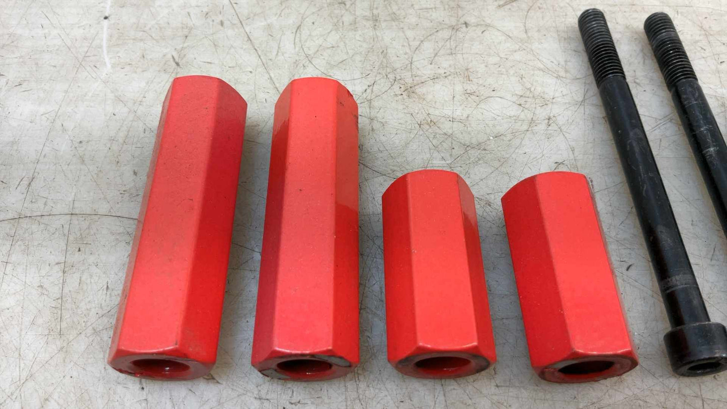 2007-2018 Jeep Wrangler Red A Pillar Grab Handles 176703