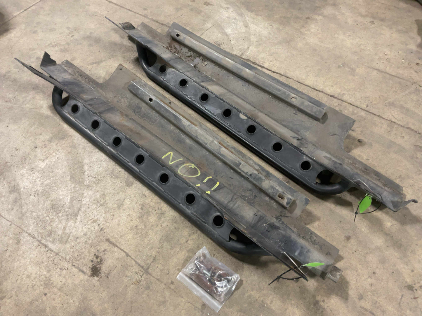 2007-2018 Jeep Wrangler JK 2 door Aftermarket Running Boards 35209