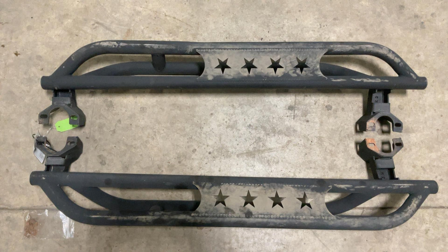 2007-2018 Jeep Wrangler JK 2 Door Aftermarket Running Boards 93581