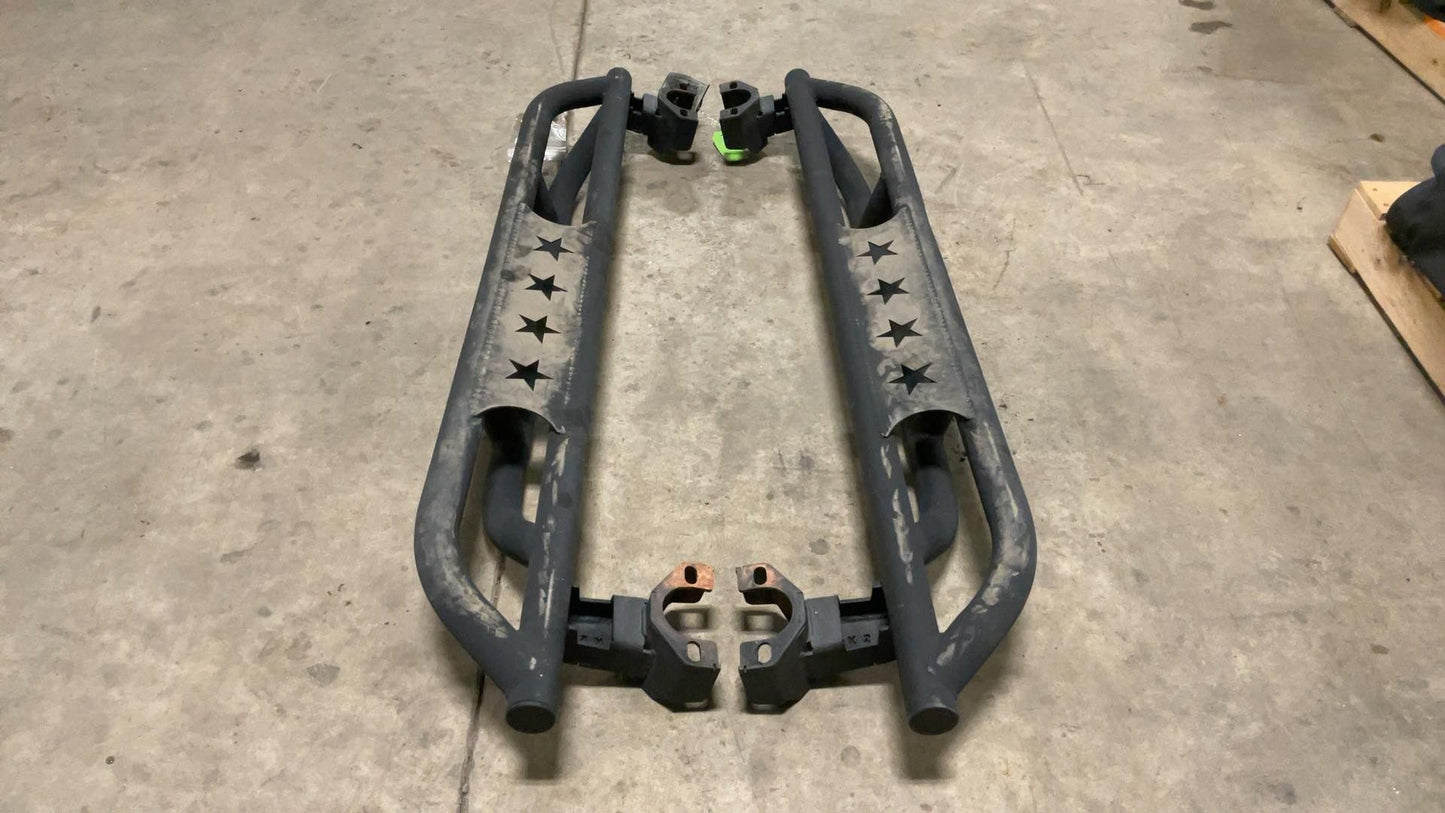 2007-2018 Jeep Wrangler JK 2 Door Aftermarket Running Boards 93581