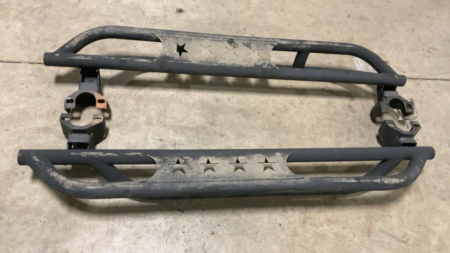 2007-2018 Jeep Wrangler JK 2 Door Aftermarket Running Boards 93581