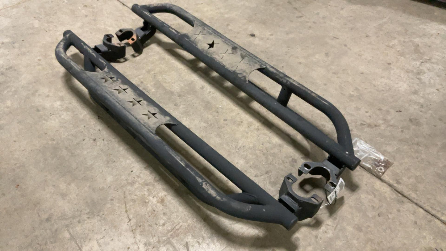 2007-2018 Jeep Wrangler JK 2 Door Aftermarket Running Boards 93581
