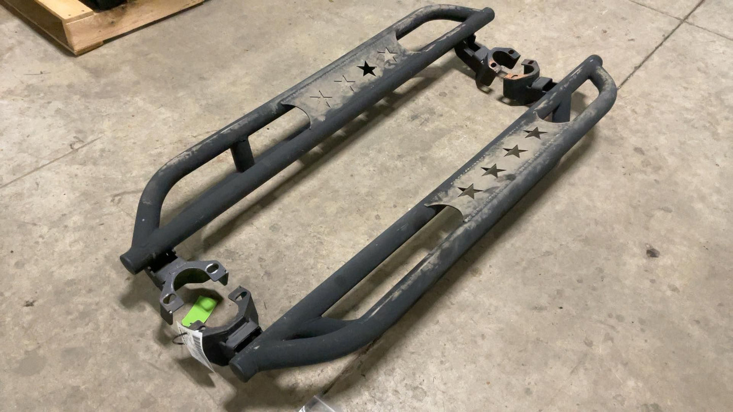2007-2018 Jeep Wrangler JK 2 Door Aftermarket Running Boards 93581